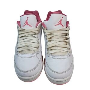 Jordan 5 Retro Low Crafted For Her Desert Pink White Sneaker DX4390-116 Kid 6.5Y